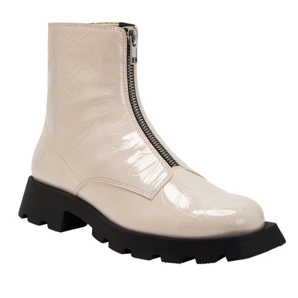 Katy Perry the daarling combat boot in chalk size 9M new in  box